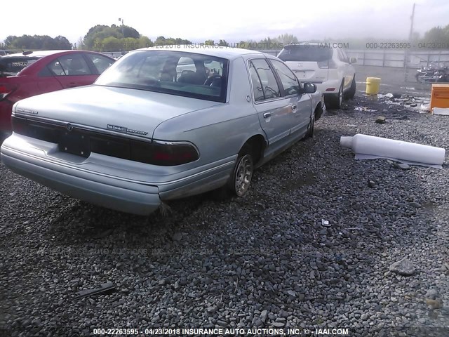 2MELM74W0TX665056 - 1996 MERCURY GRAND MARQUIS GS GREEN photo 4