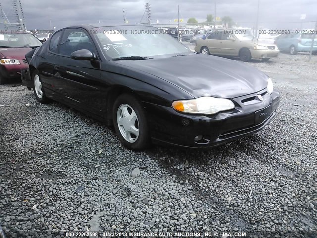 2G1WX15K719375521 - 2001 CHEVROLET MONTE CARLO SS 黑色 照片 1