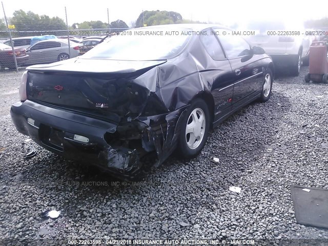2G1WX15K719375521 - 2001 CHEVROLET MONTE CARLO SS 黑色 照片 4