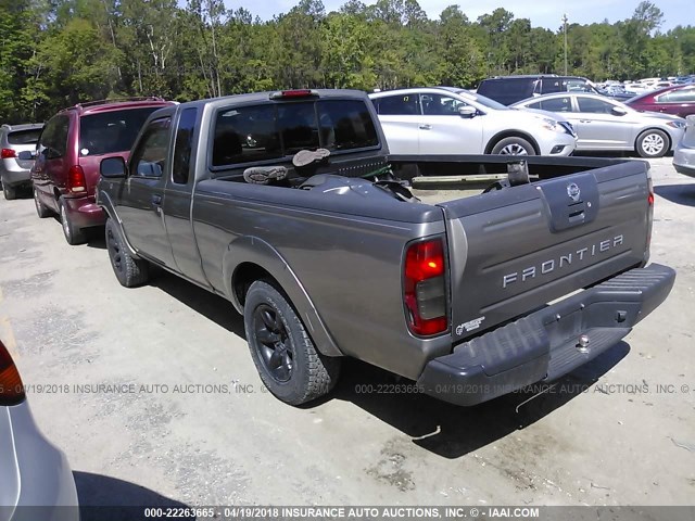 1N6DD26T24C457980 - 2004 NISSAN FRONTIER KING CAB XE GOLD photo 3