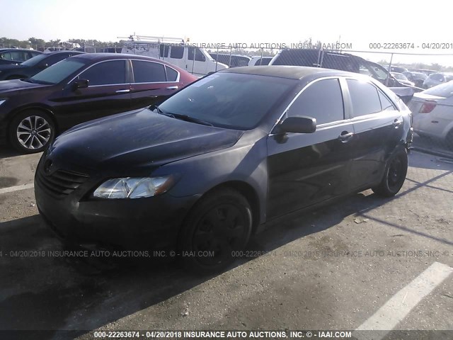 4T1BE46K07U061678 - 2007 TOYOTA CAMRY NEW GENERAT CE/LE/XLE/SE BLACK photo 2