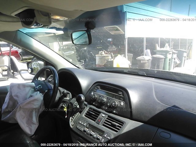 5FNRL38727B414989 - 2007 HONDA ODYSSEY EXL ნაცრისფერი ფოტო 5