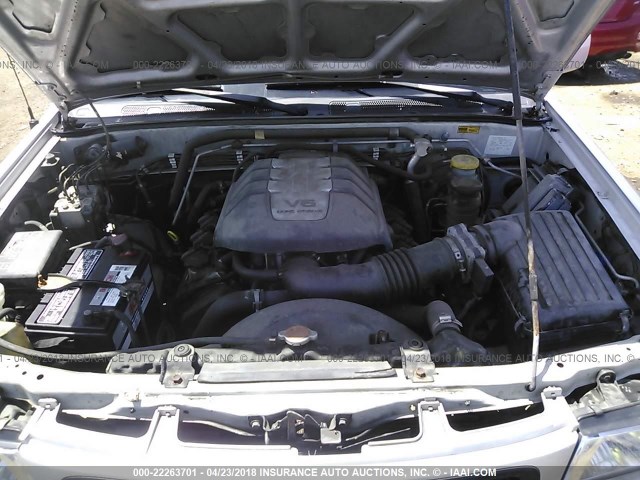 4S6CK58W014414227 - 2001 HONDA PASSPORT EX/LX 银色 照片 10