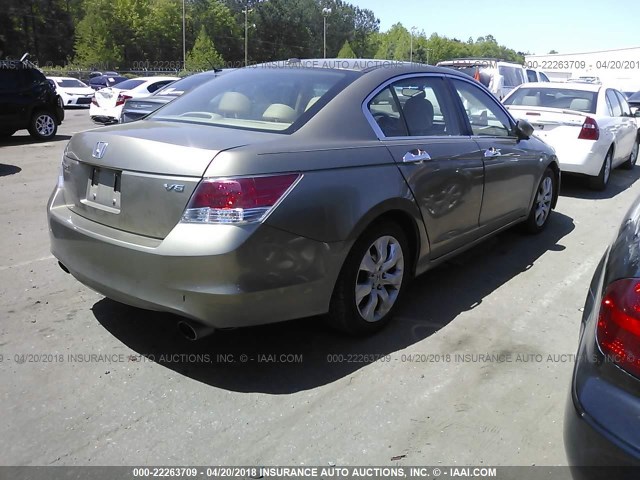 1HGCP3F85AA004517 - 2010 HONDA ACCORD EXL Pewter photo 4