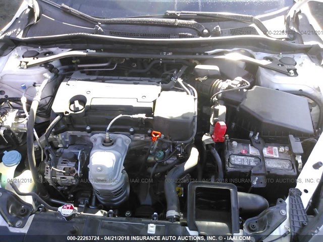 1HGCR2F58FA012905 - 2015 HONDA ACCORD SPORT თეთრი ფოტო 10