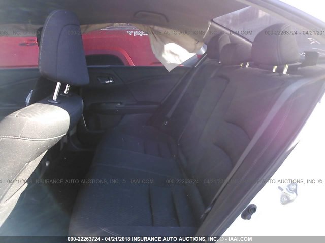 1HGCR2F58FA012905 - 2015 HONDA ACCORD SPORT თეთრი ფოტო 8
