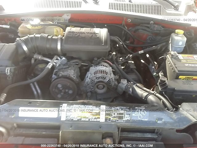 1J4GL48K22W301009 - 2002 JEEP LIBERTY SPORT Qırmızı foto 10