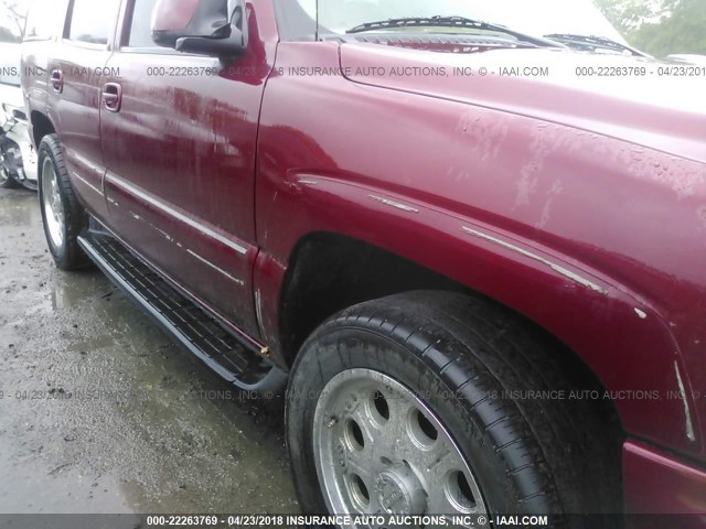 1GNEC13Z64J118509 - 2004 CHEVROLET TAHOE C1500 RED photo 6