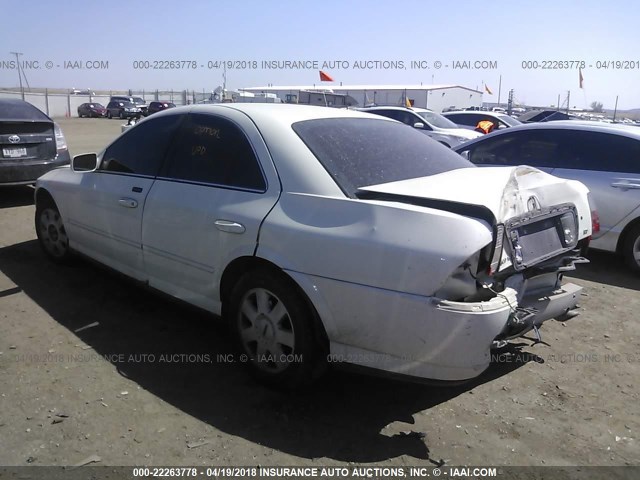 1LNHM86S04Y686154 - 2004 LINCOLN LS 白色 照片 3