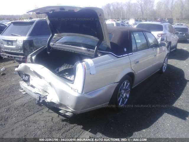 1G6KD57Y27U182781 - 2007 CADILLAC DTS GOLD photo 4