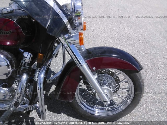 JH2RC50305M105912 - 2005 HONDA VT750 CA BURGUNDY photo 5