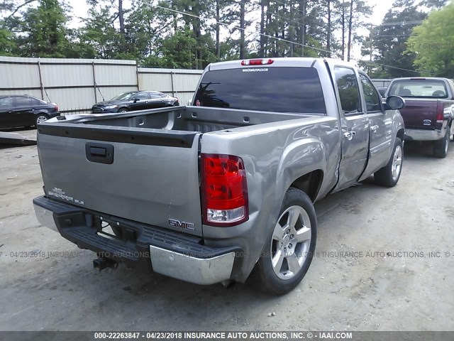 3GTP1VE00CG252509 - 2012 GMC SIERRA C1500 SLE GRAY photo 4