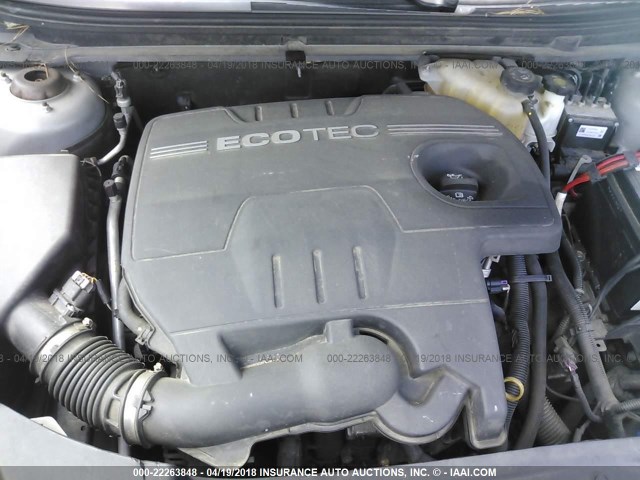 1G1ZB5EB3A4121018 - 2010 CHEVROLET MALIBU LS 银色 照片 10