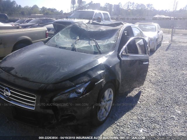 1N4AA51E19C840864 - 2009 NISSAN MAXIMA S/SV BLACK photo 6