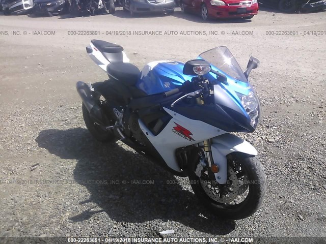 JS1GR7MA2B2103244 - 2011 SUZUKI GSX750 BLUE photo 1