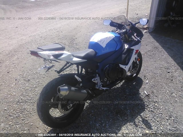 JS1GR7MA2B2103244 - 2011 SUZUKI GSX750 BLUE photo 4