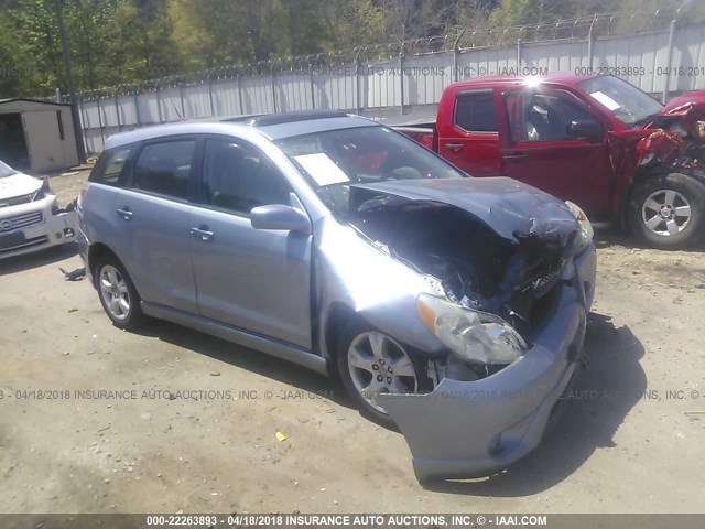 2T1KR30E47C624945 - 2007 TOYOTA COROLLA MATRIX XR BLUE photo 1