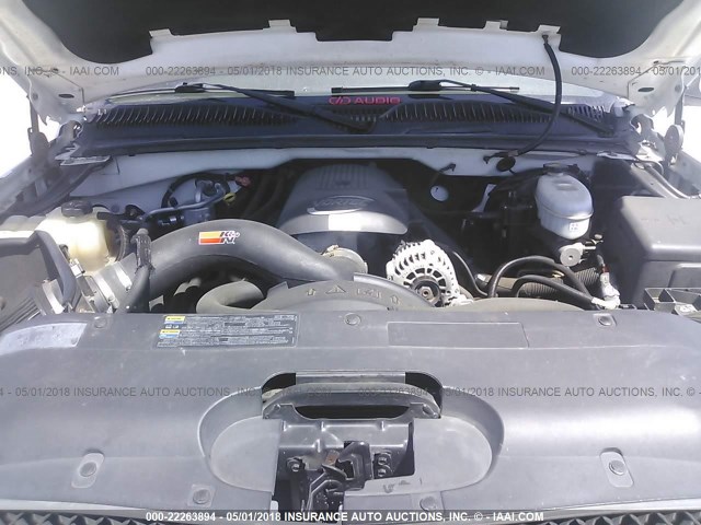 1GCEC14TX4Z241279 - 2004 CHEVROLET SILVERADO C1500 WHITE photo 10