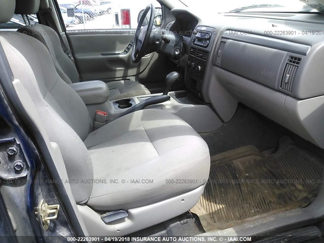 1J4GX48S74C267786 - 2004 JEEP GRAND CHEROKEE LAREDO/COLUMBIA/FREEDOM 蓝色 照片 5