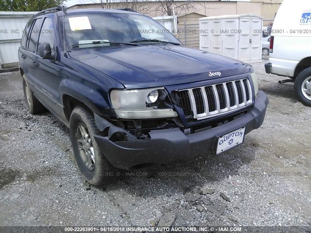 1J4GX48S74C267786 - 2004 JEEP GRAND CHEROKEE LAREDO/COLUMBIA/FREEDOM BLUE photo 6