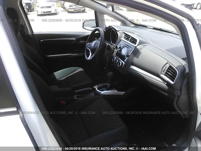 JHMGK5H59GX035643 - 2016 HONDA FIT LX Beyaz fotoğraf 5