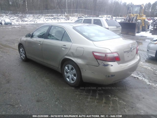 4T1BE46K29U381040 - 2009 TOYOTA CAMRY SE/LE/XLE GOLD photo 3