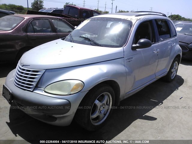 3C8FY68B02T202496 - 2002 CHRYSLER PT CRUISER LIMITED/DREAM CRUISER SILVER photo 2