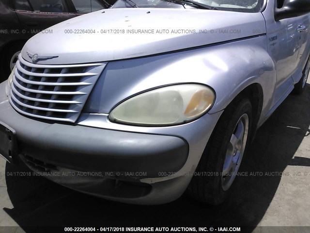 3C8FY68B02T202496 - 2002 CHRYSLER PT CRUISER LIMITED/DREAM CRUISER SILVER photo 6