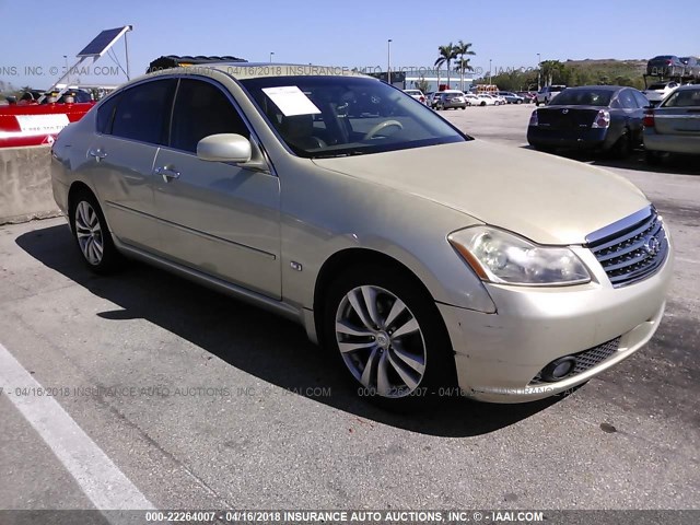 JNKAY01F76M258175 - 2006 INFINITI M35 SPORT GOLD photo 1