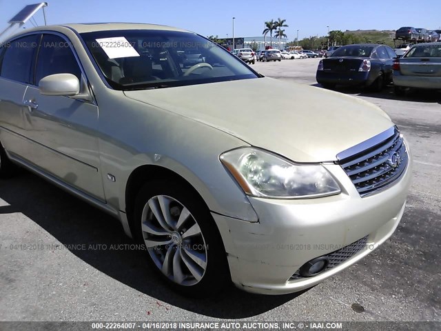 JNKAY01F76M258175 - 2006 INFINITI M35 SPORT GOLD photo 6