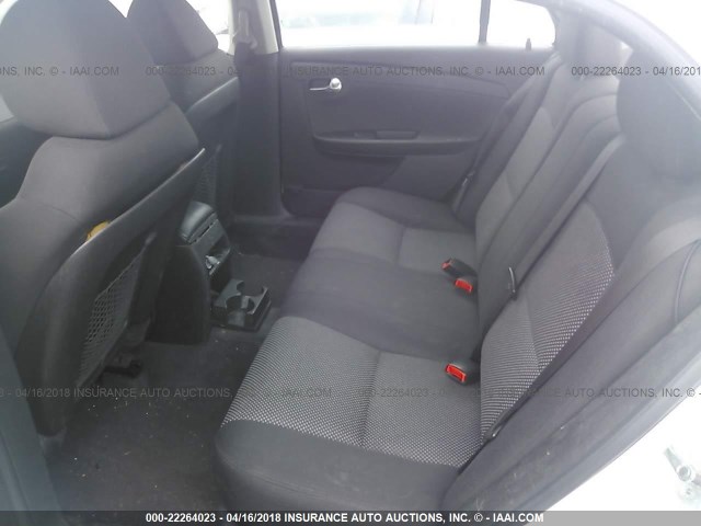1G1ZC5E03AF187147 - 2010 CHEVROLET MALIBU 1LT თეთრი ფოტო 8