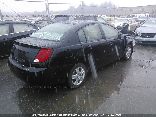 1G8AJ55FX7Z147356 - 2007 SATURN ION LEVEL 2 BLACK photo 4