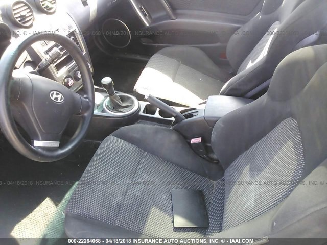 KMHHN65FX4U134349 - 2004 HYUNDAI TIBURON GT 蓝色 照片 5