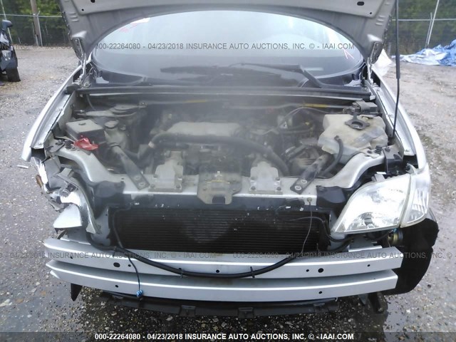 1GMDX03E43D138735 - 2003 PONTIAC MONTANA GRAY photo 10