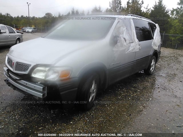 1GMDX03E43D138735 - 2003 PONTIAC MONTANA GRAY photo 2