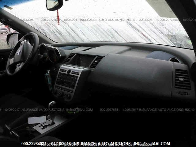 JN8AZ08T43W108331 - 2003 NISSAN MURANO SL/SE SILVER photo 5