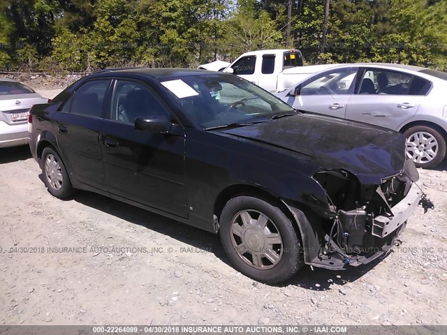 1G6DP577170177490 - 2007 CADILLAC CTS HI FEATURE V6 BLACK photo 1