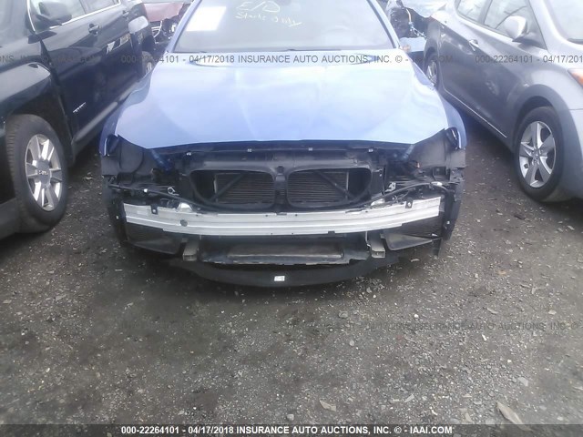 WBSFV9C53ED097582 - 2014 BMW M5 BLUE photo 6