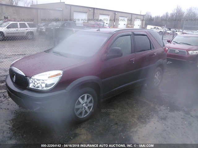 3G5DA03E64S560388 - 2004 BUICK RENDEZVOUS CX/CXL RED photo 2