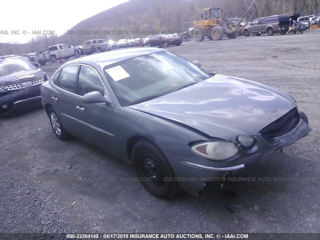 2G4WC582381314256 - 2008 BUICK LACROSSE CX GRAY photo 1