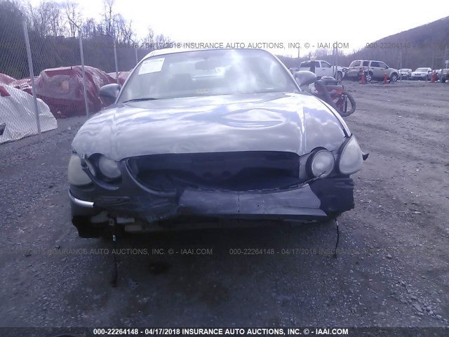 2G4WC582381314256 - 2008 BUICK LACROSSE CX GRAY photo 6