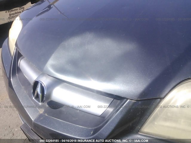 2HNYD18604H501987 - 2004 ACURA MDX TOURING GRAY photo 6