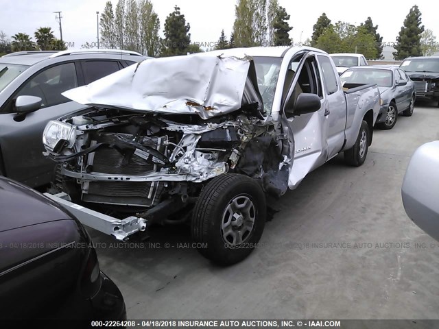 5TFTX4CNXDX028179 - 2013 TOYOTA TACOMA ACCESS CAB Արծաթագույն լուսանկար 2