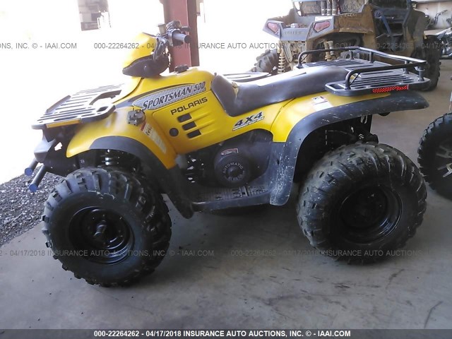 4XACH50A3YA334175 - 2000 POLARIS SPORTSMAN 500 RSE/500 DUSE YELLOW photo 10