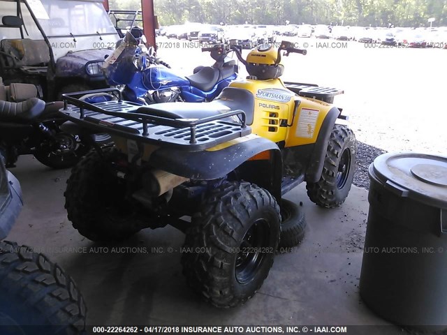 4XACH50A3YA334175 - 2000 POLARIS SPORTSMAN 500 RSE/500 DUSE YELLOW photo 4