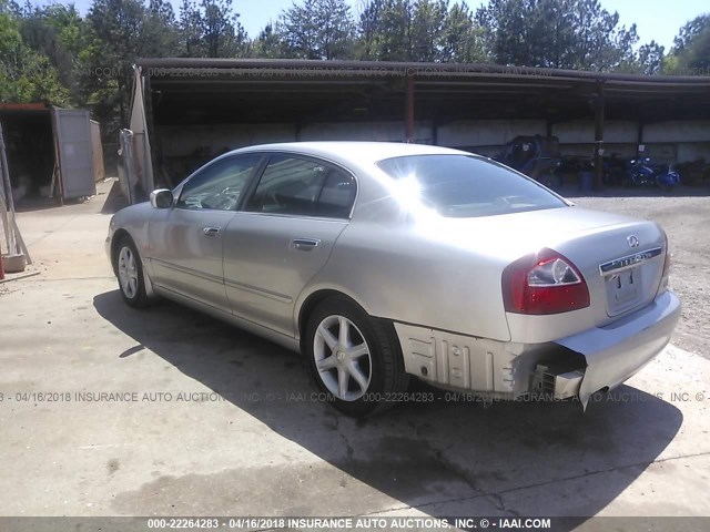 JNKBF01A34M500617 - 2004 INFINITI Q45 SILVER photo 3