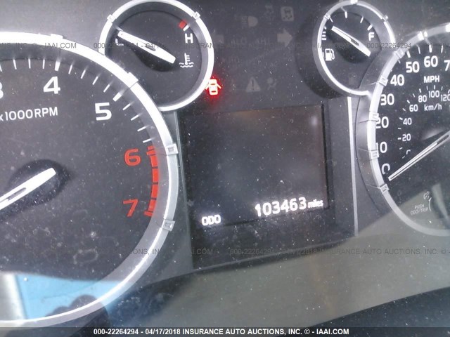 5TFUW5F14EX327271 - 2014 TOYOTA TUNDRA DOUBLE CAB SR/SR5 RED photo 7