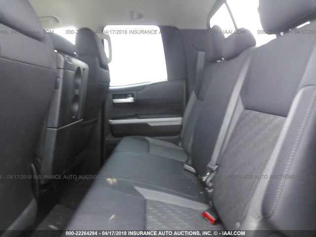 5TFUW5F14EX327271 - 2014 TOYOTA TUNDRA DOUBLE CAB SR/SR5 RED photo 8