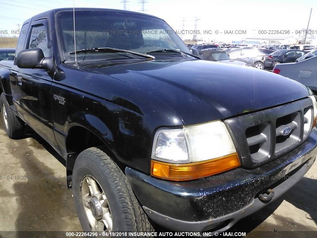 1FTZR15XXXPB51860 - 1999 FORD RANGER SUPER CAB BLACK photo 6