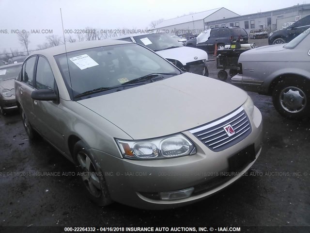 1G8AL58B46Z147239 - 2006 SATURN ION LEVEL 3 TAN photo 1